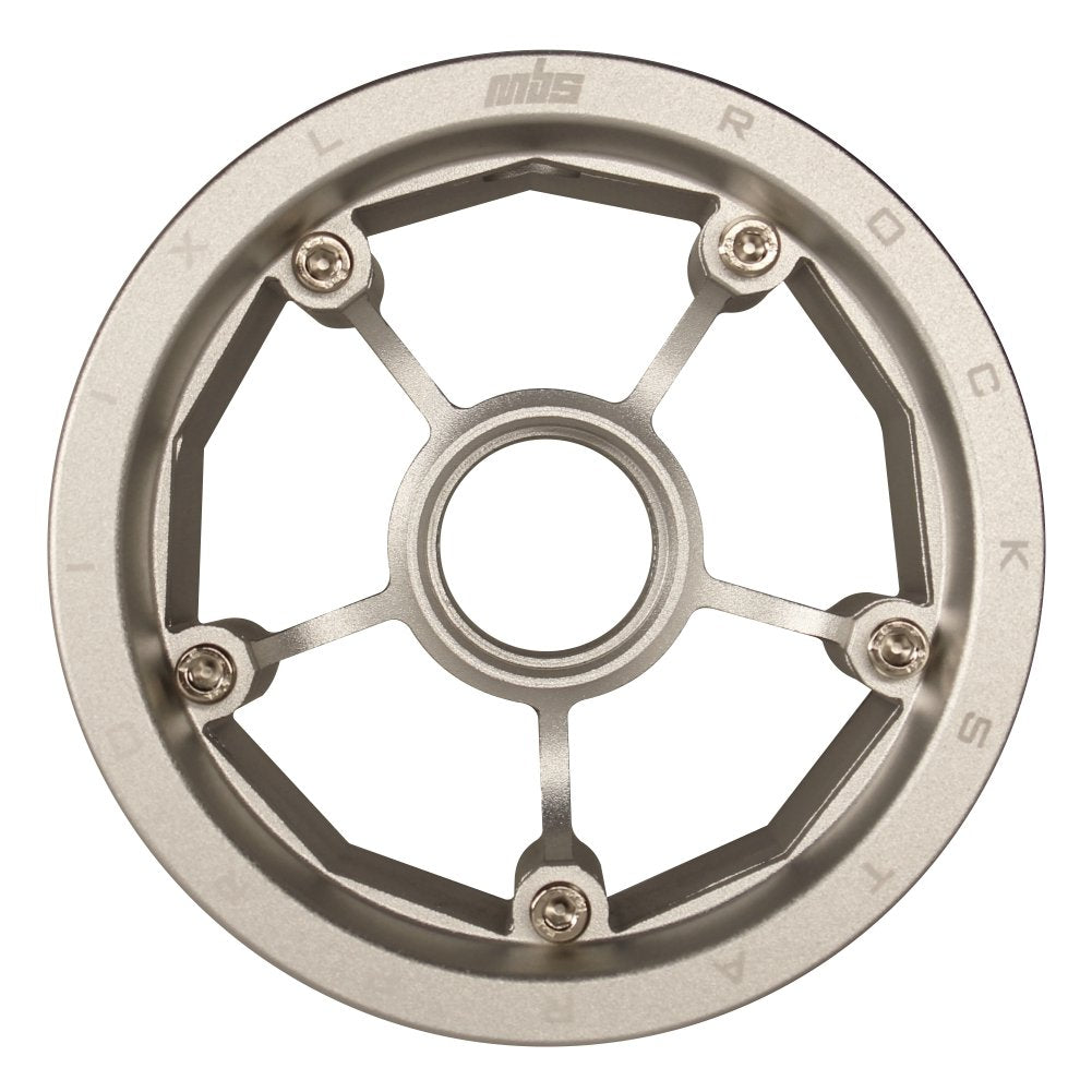 MBS Rockstar Pro II XL Alum Hub – Silver