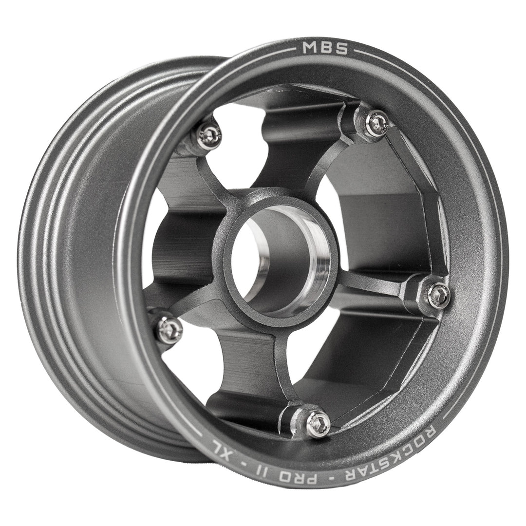 MBS Rockstar Pro II XL Alum Hub – Platinum