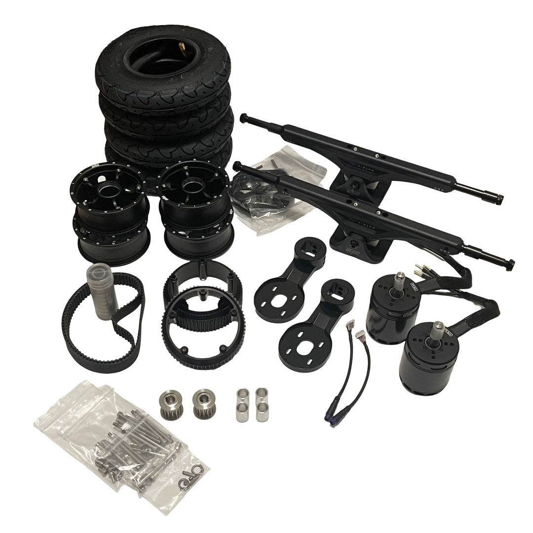 FluxMotion AT2-2025 DIY kit - aluminium hubs 8"