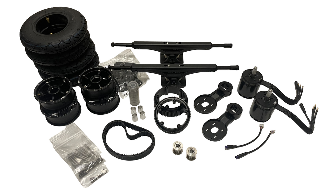 FluxMotion AT2-2025 DIY kit - aluminium hubs 8"