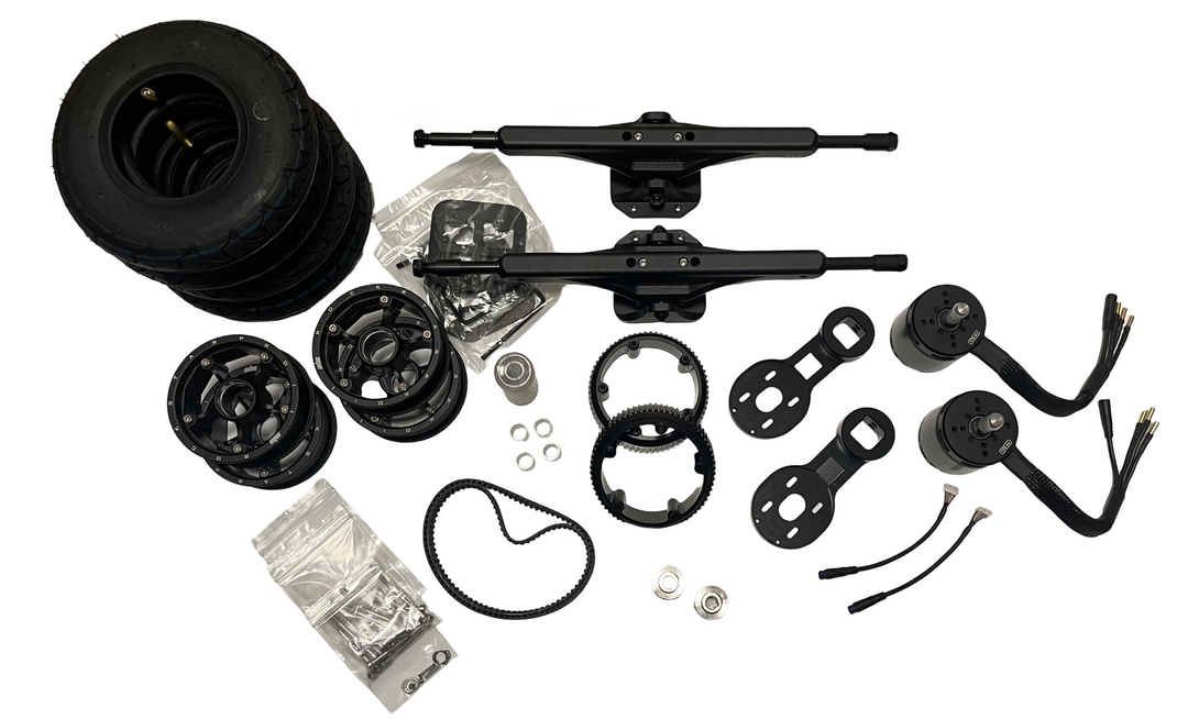 FluxMotion AT2-2025 DIY kit - aluminium hubs 8"