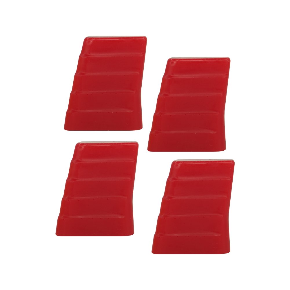 MBS Matrix III Shock Blocks - Hard - Red - 95A (Set of 4)