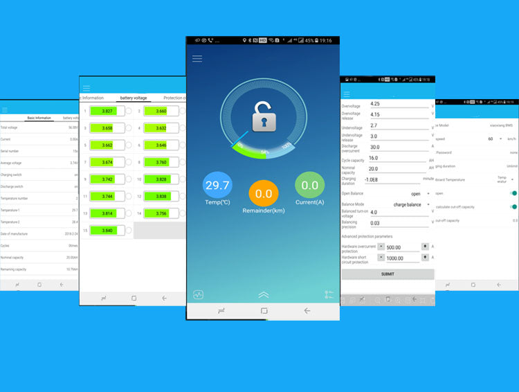 Smart BMS 10S with bluetooth